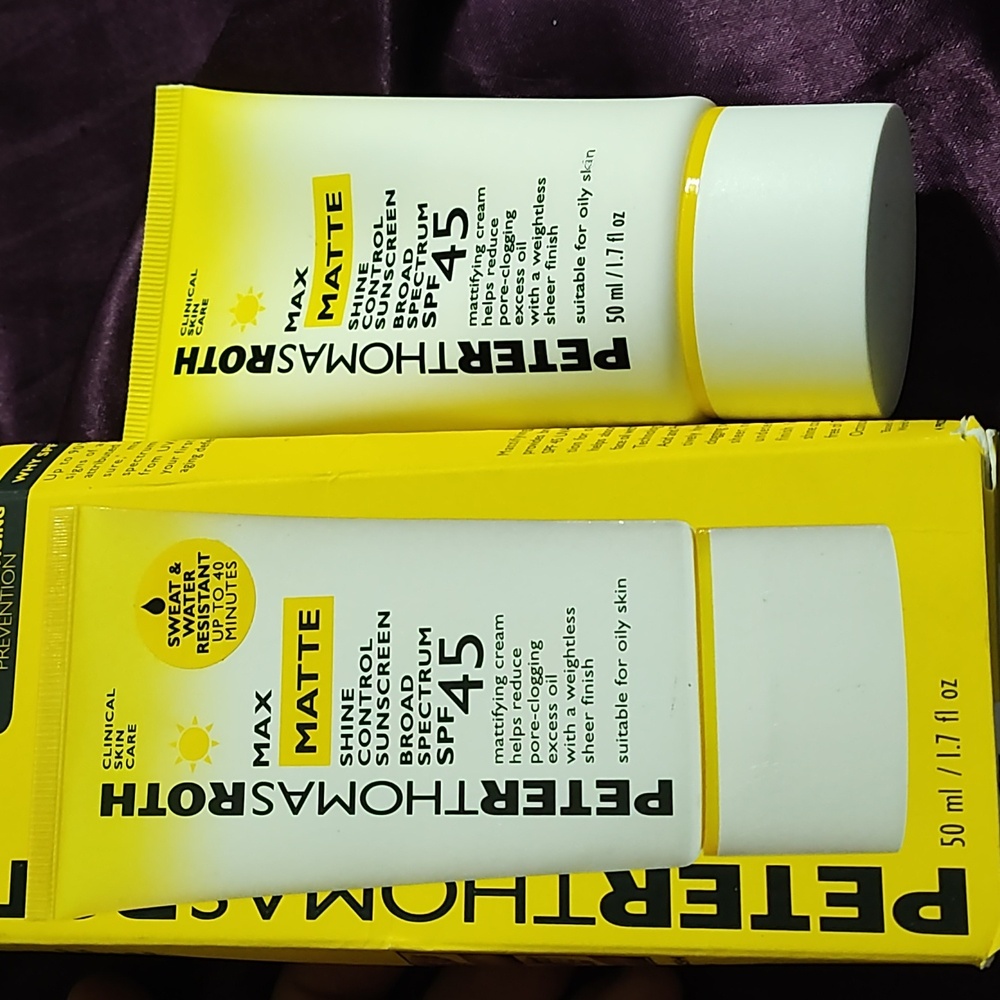 Peter Thomas Roth max matte sunscreen